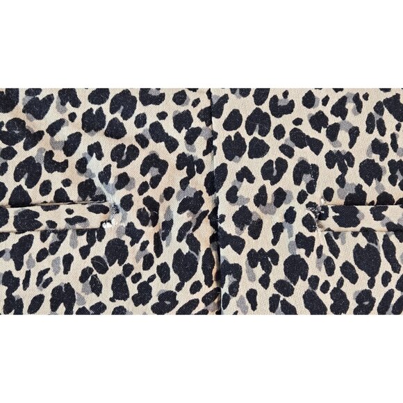 Leopard Print Ankle Pant Skinny Stretch Sz 12 A New Day Cheata High Rise Sexy - Picture 14 of 14